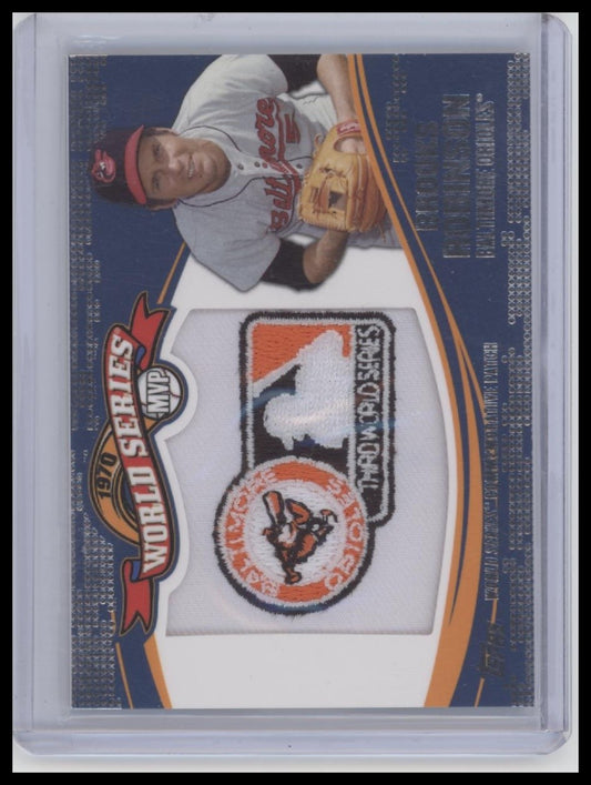 Brooks Robinson 1970 World Series Commemorative Logo Patch