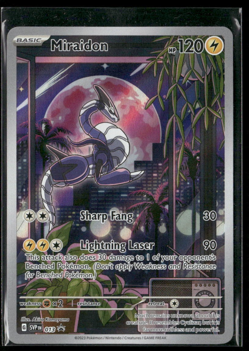Miraidon SV: Scarlet & Violet Promo Cards #013