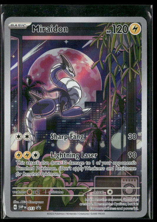 Miraidon SV: Scarlet & Violet Promo Cards #013