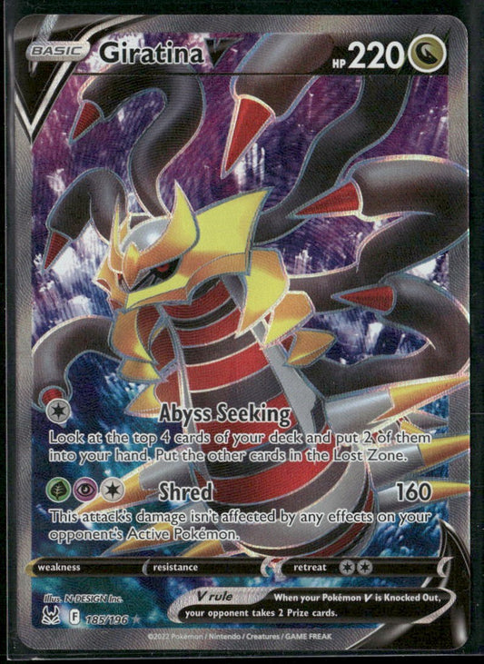Giratina V (Full Art) SWSH11: Lost Origin #185/196