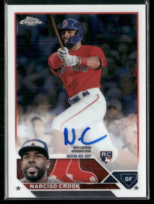 2023 Topps Chrome Update Narciso Crook Autographs