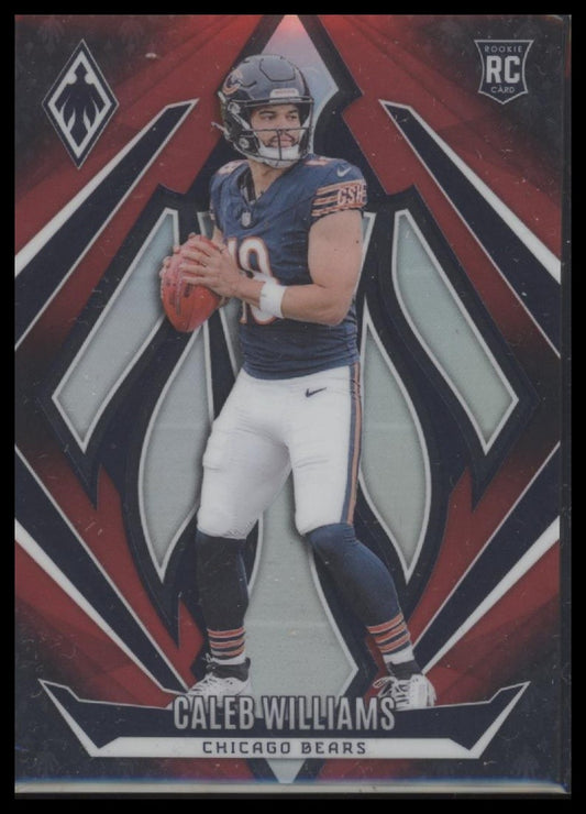 Caleb Williams 2024 Panini Phoenix #151 Red Fade #/299