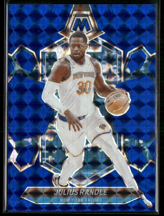 2023-24 Panini Mosaic #61 Julius Randle Blue #/199