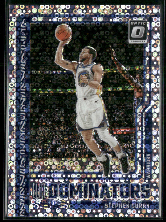 2023-24 Donruss Optic #13 Stephen Curry Elite Dominators Holo Fast Break