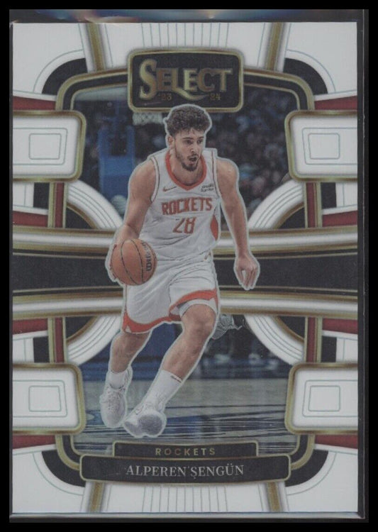 2023-24 Panini Select #13 Alperen Sengun White Prizms #/149