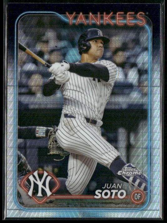 2024 Topps Chrome #150 Juan Soto Sepia Refractors