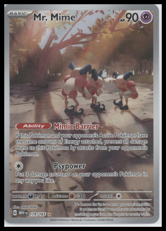 Mr. Mime SV: Scarlet & Violet 151 #179/165