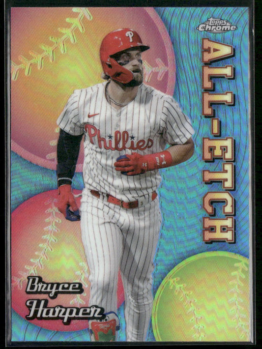 2024 Topps Chrome Update #CAEU-3 Bryce Harper Chrome All-Etch