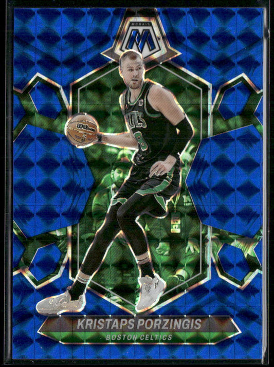 2023-24 Panini Mosaic #169 Kristaps Porzingis Blue #/199