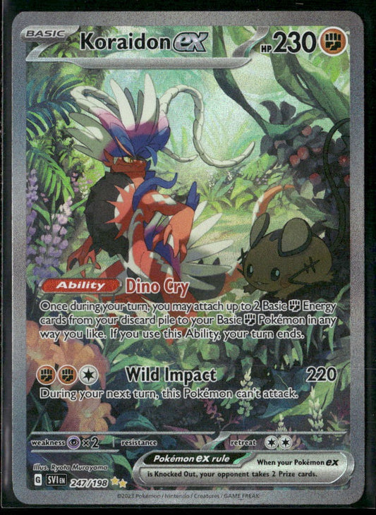 Koraidon ex SV01: Scarlet & Violet Base Set #247/198