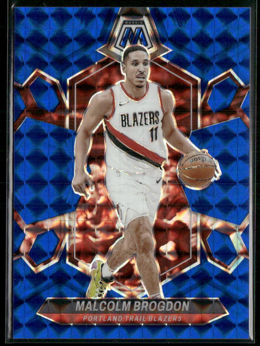 2023-24 Panini Mosaic #190 Malcolm Brogdon Blue #/199