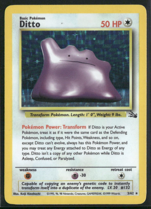 Pokemon Fossil #03/62 Ditto