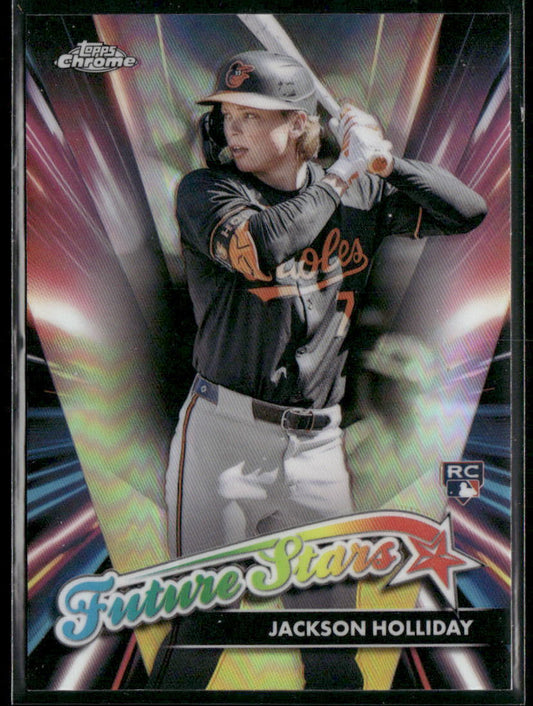 2024 Topps Chrome Update #FSU-15 Jackson Holliday Future Stars