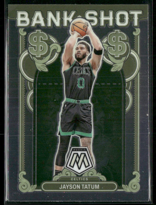 2023-24 Panini Mosaic #20 Jayson Tatum Bank Shot