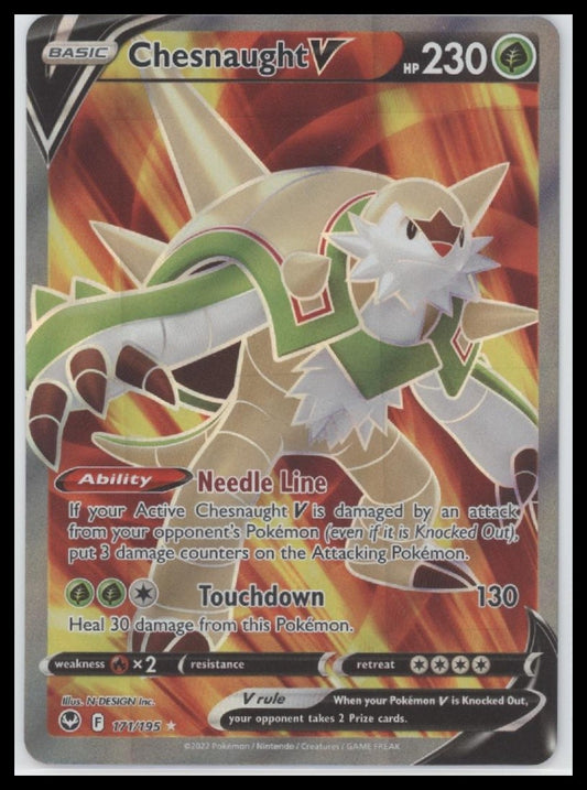 Chesnaught V (Full Art) SWSH12: Silver Tempest #171/195