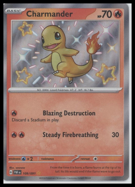 Charmander SV: Paldean Fates #109/091