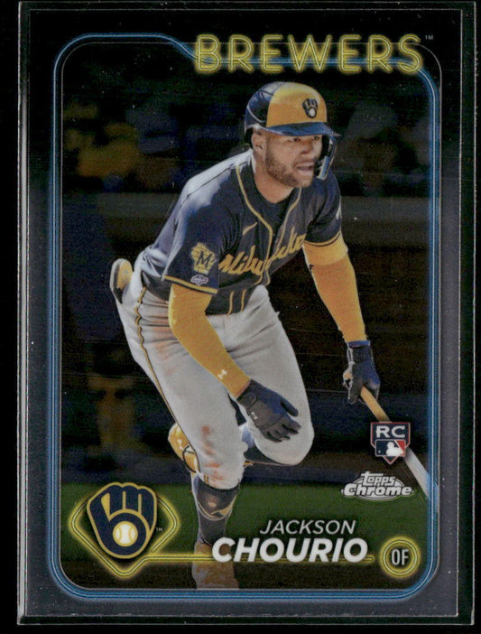 2024 Topps Chrome #161 Jackson Chourio