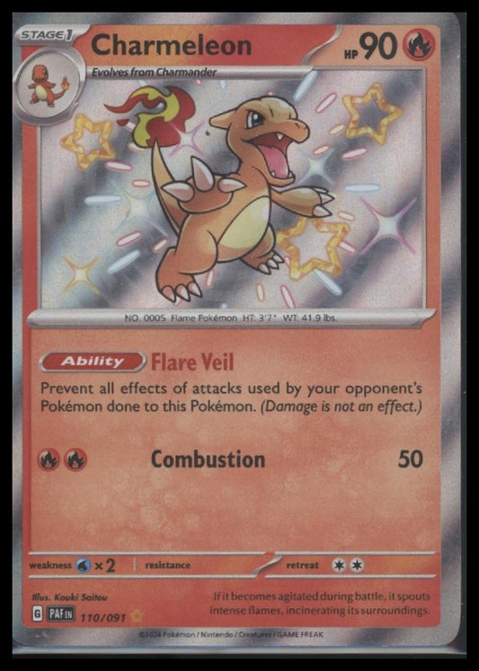Charmeleon SV: Paldean Fates #110/091