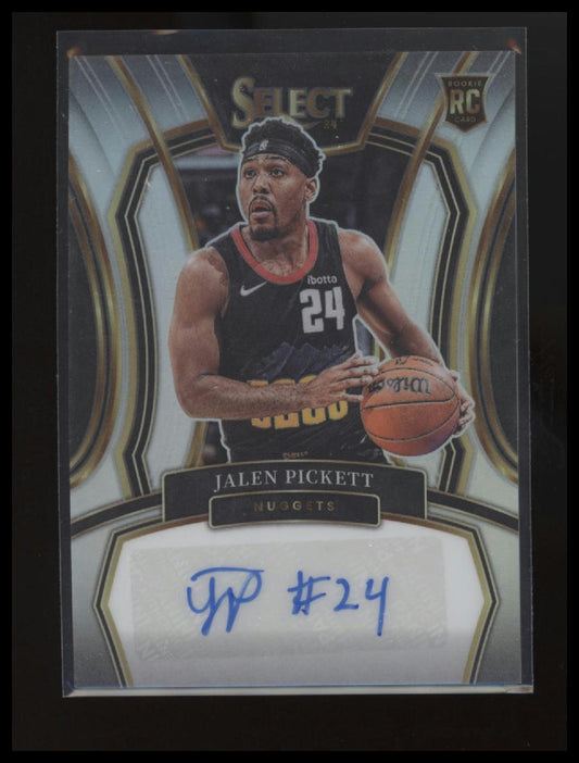 2023-24 Panini Select #RS-PKT Jalen Pickett Rookie Signatures #/249