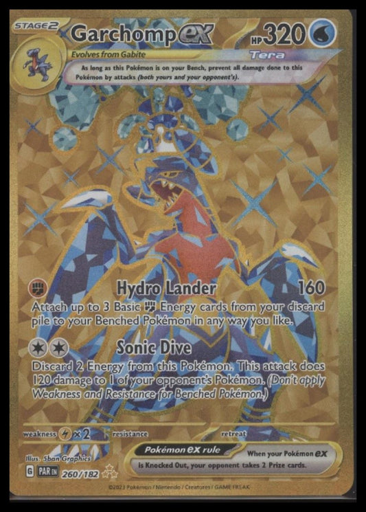 Garchomp ex SV04: Paradox Rift #260/182