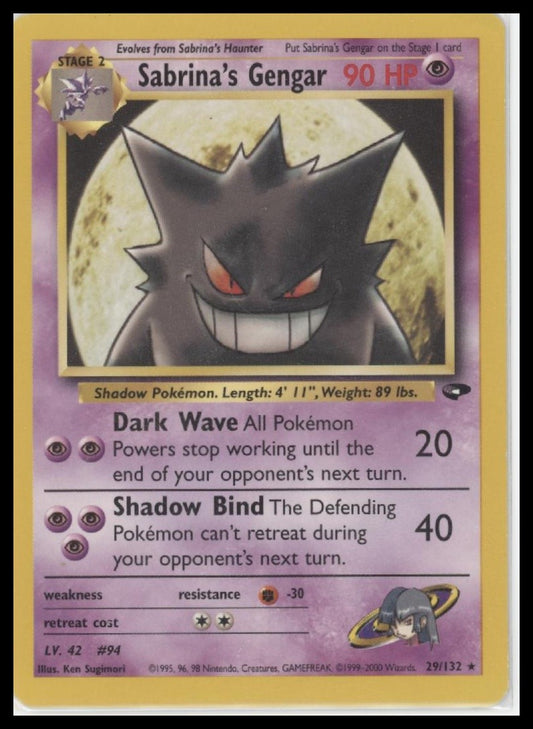 Sabrina's Gengar Gym Challenge #029/132