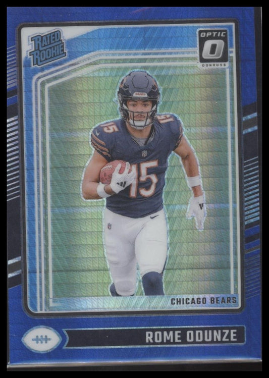 Rome Odunze 2024 Donruss Optic #286