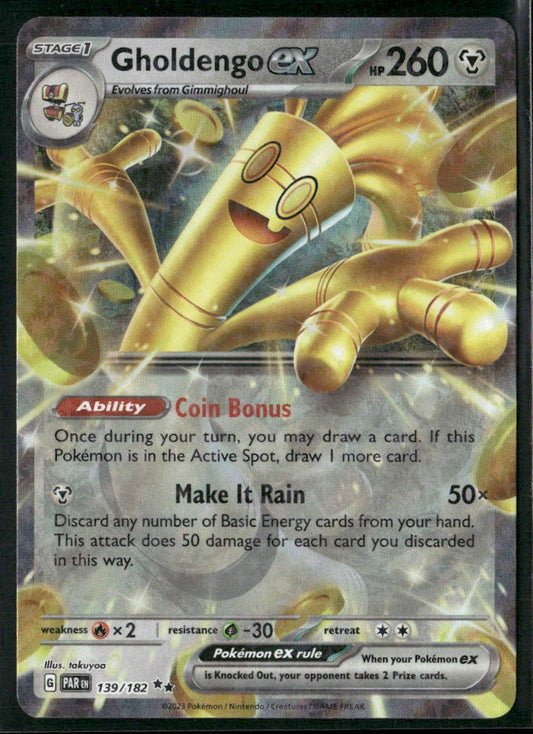 Gholdengo ex SV04: Paradox Rift #139/182