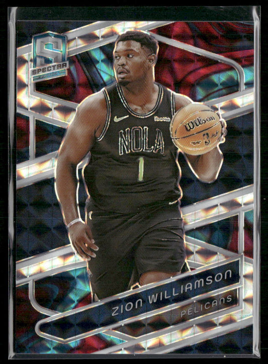 2023-24 Panini Spectra #70 Zion Williamson Interstellar #/99