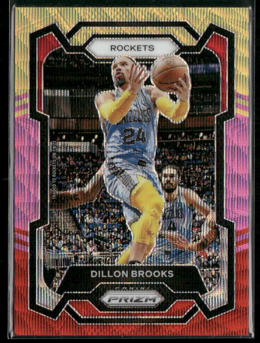 2023-24 Panini Prizm #68 Dillon Brooks Prizms Multi Wave #/88