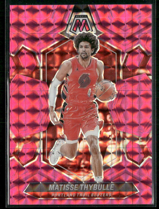 2023-24 Panini Mosaic #1 Matisse Thybulle Pink #/149