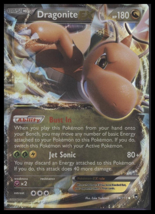 Dragonite EX XY - Furious Fists #74/111