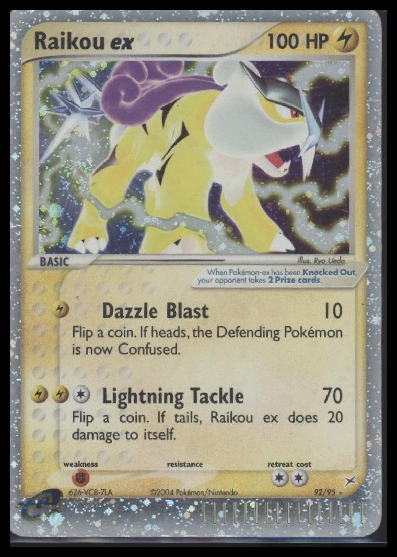 Raikou ex Team Magma vs Team Aqua #92/95