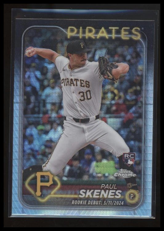 2024 Topps Chrome Update #USC27 Paul Skenes Refractors