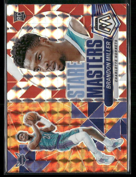 2023-24 Panini Mosaic #7 Brandon Miller Stare Masters Mosaic