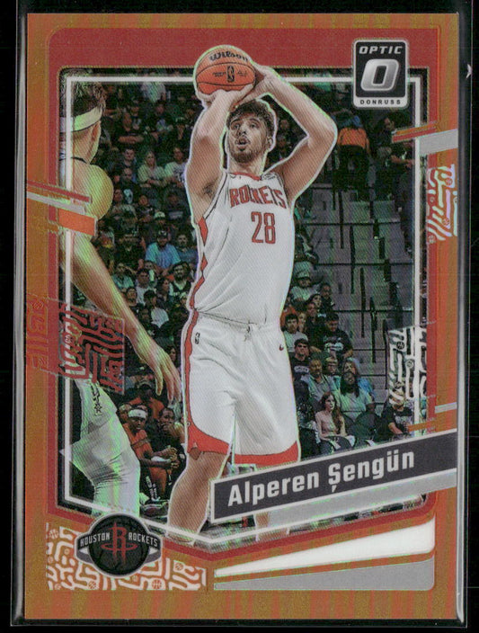 2023-24 Donruss Optic #85 Alperen Sengun Orange #/199