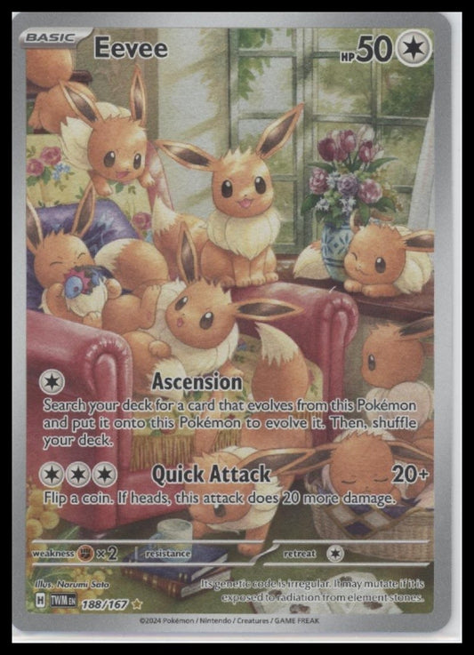 Eevee SV06: Twilight Masquerade #188/167