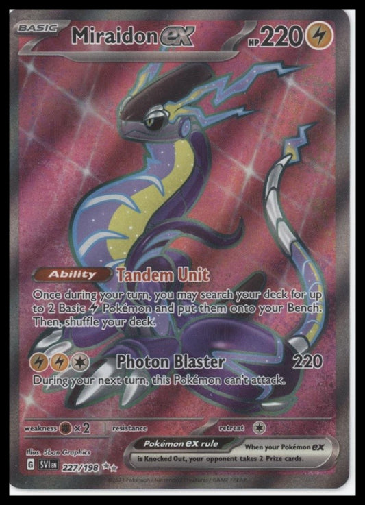 Miraidon ex SV01: Scarlet & Violet Base Set #227/198
