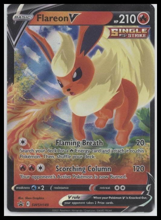 Flareon V SWSH: Sword & Shield Promo Cards #SWSH149