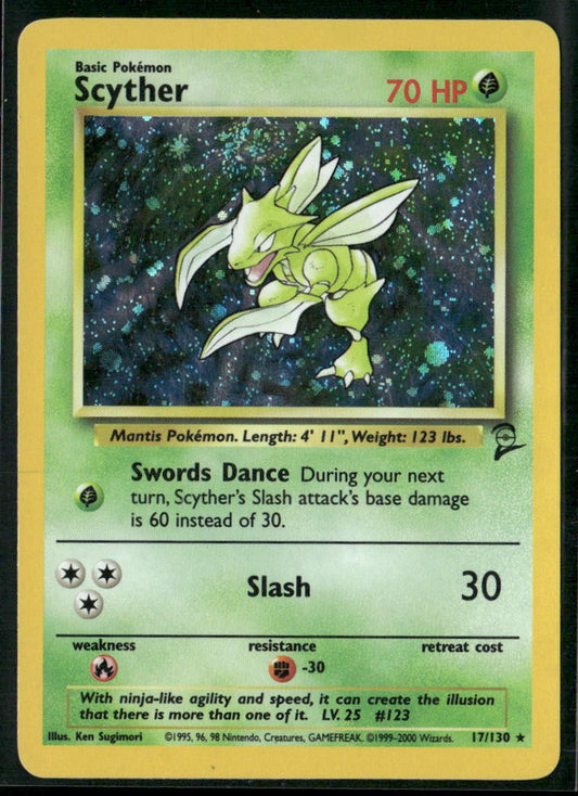 Scyther Base Set 2 #017/130