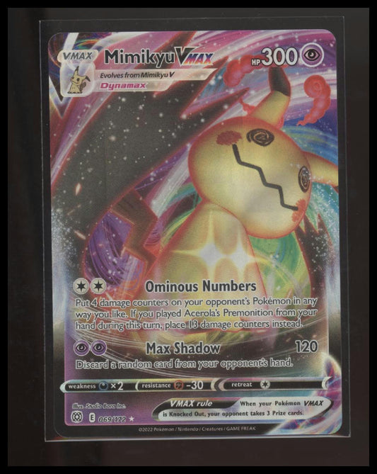 SWSH09: Brilliant Stars #069/172 Mimikyu VMAX