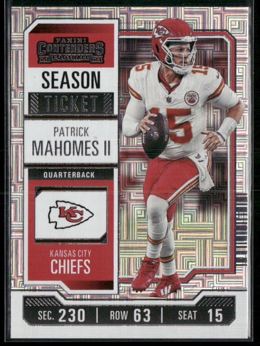 2023 Panini Contenders #51 Patrick Mahomes II MOJO