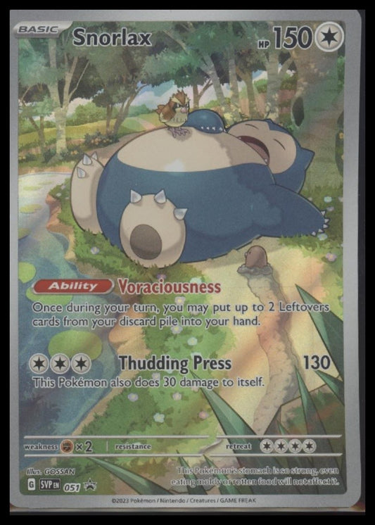 Snorlax SV: Scarlet & Violet Promo Cards #051