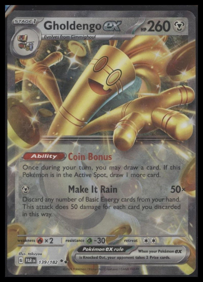 Gholdengo ex SV04: Paradox Rift #139/182
