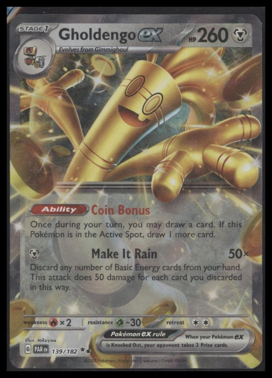 Gholdengo ex SV04: Paradox Rift #139/182
