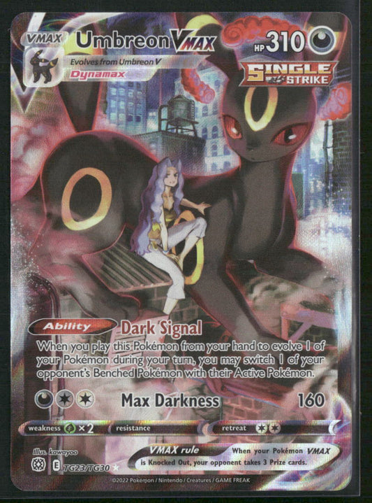 Pokemon Brilliant Stars Trainer Gallery #TG23/TG30 Umbreon VMAX