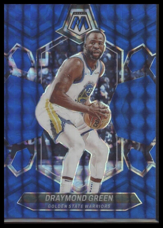 2023-24 Panini Mosaic #130 Draymond Green Blue #/199