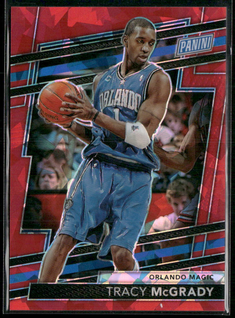 2024 Panini National VIP #39 Tracy McGrady Red Sparkle #/149