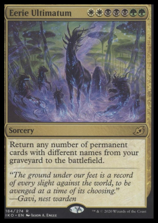 Eerie Ultimatum Ikoria: Lair of Behemoths #184