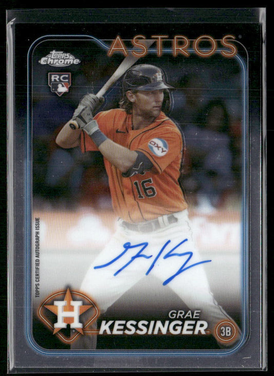 2024 Topps Chrome #RA-GK Grae Kessinger Rookie Autographs