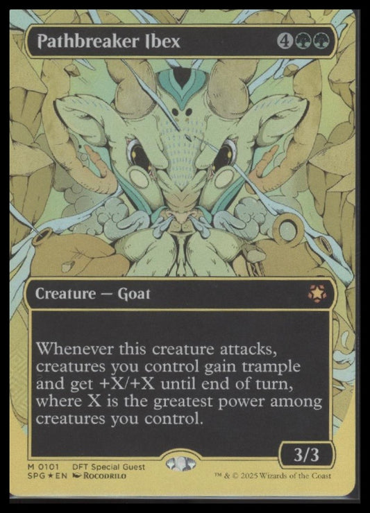 Pathbreaker Ibex (Borderless) (First-Place Foil) Special Guests #101